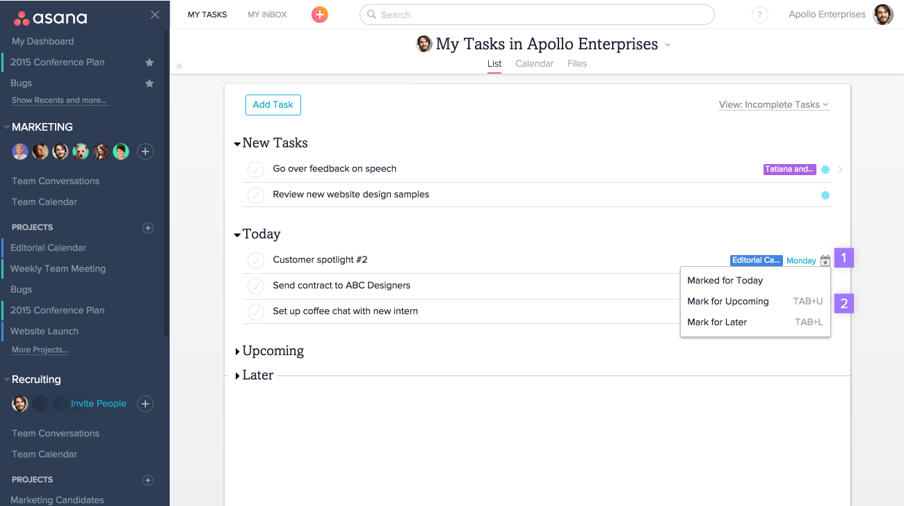 pendul straf Dem 3 reasons you MUST add due dates to tasks in Asana
