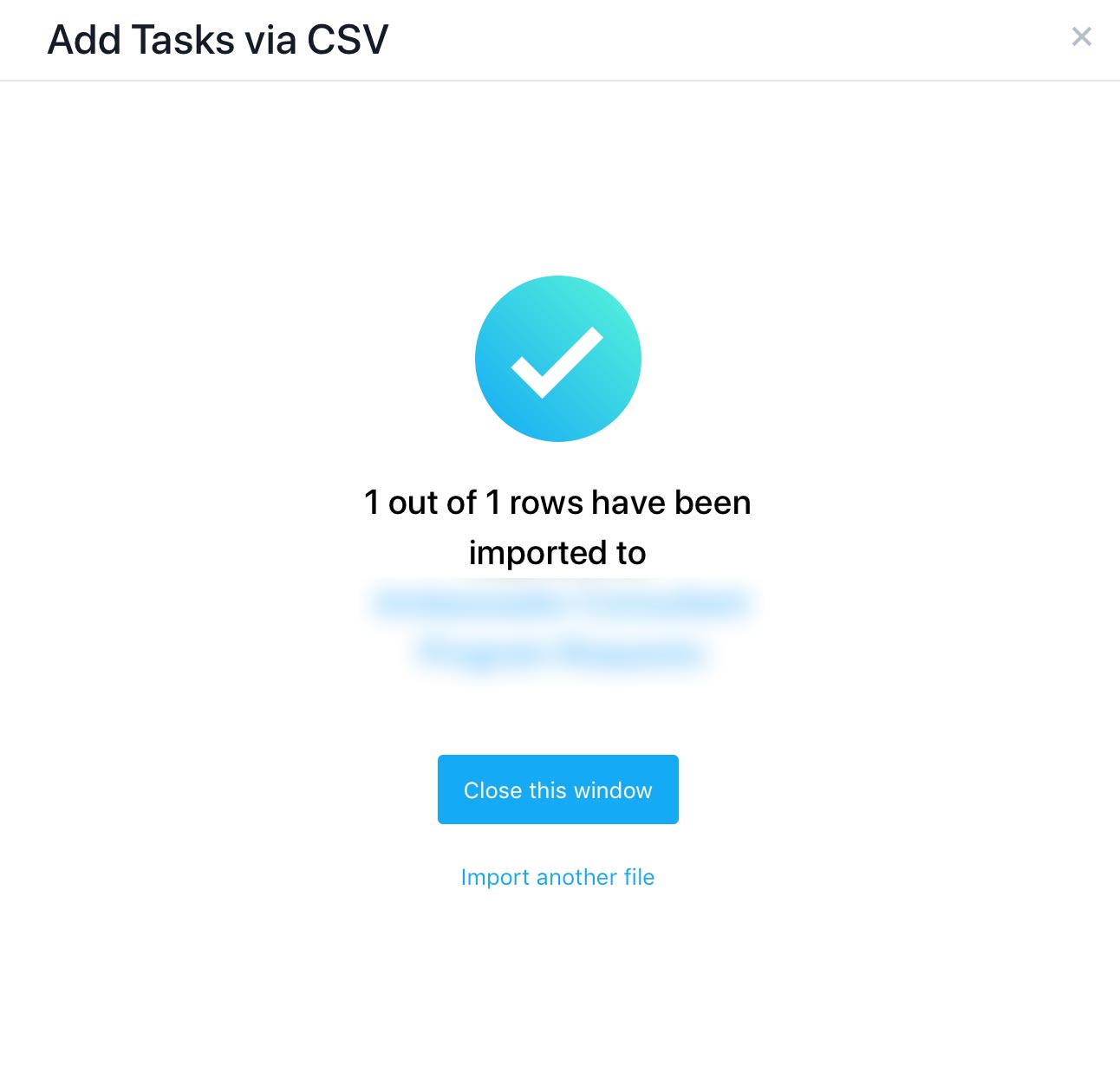 You can now import tasks into Asana from CSV