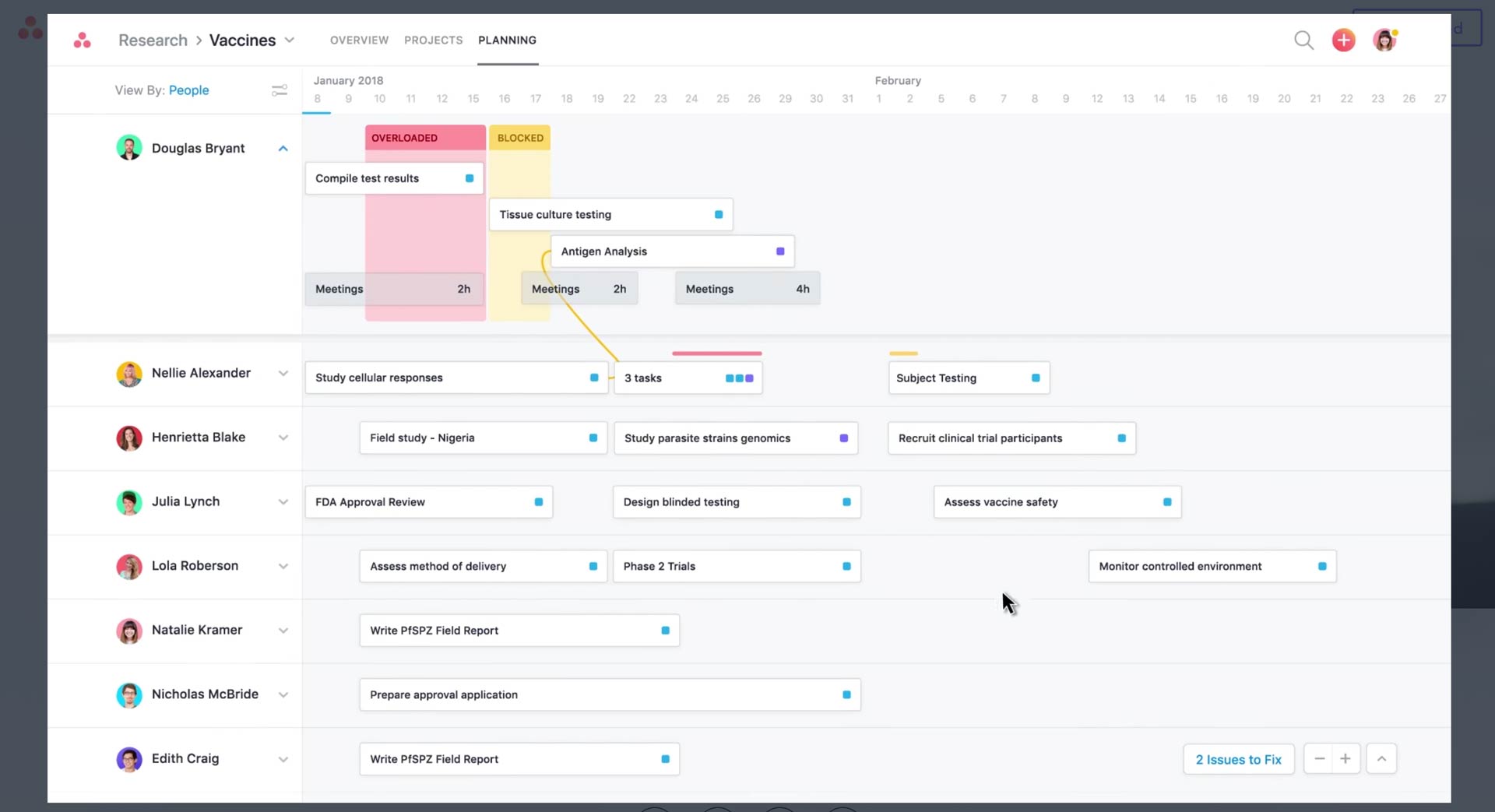 Asana Resource Planning